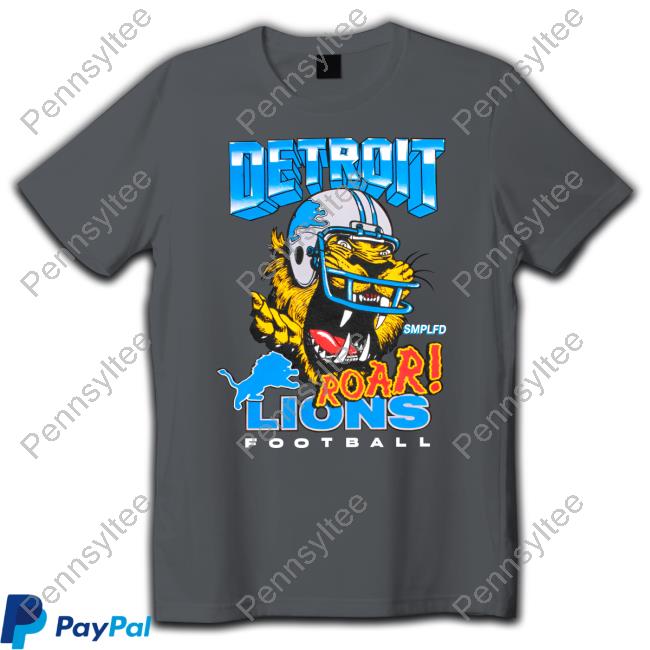 Lionsfanreport Detroit Lions Roar Football Shirt